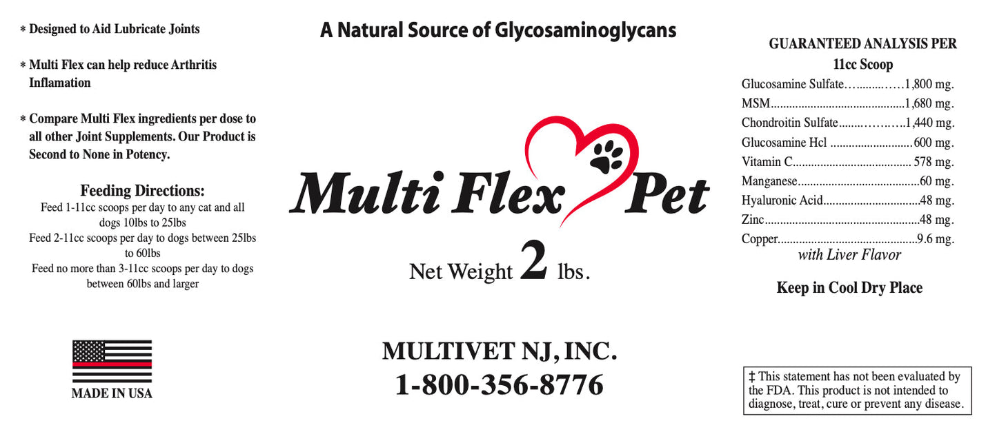 Multiflex Pet - for Dogs and Cats
